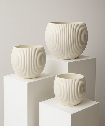 Pots en plastique