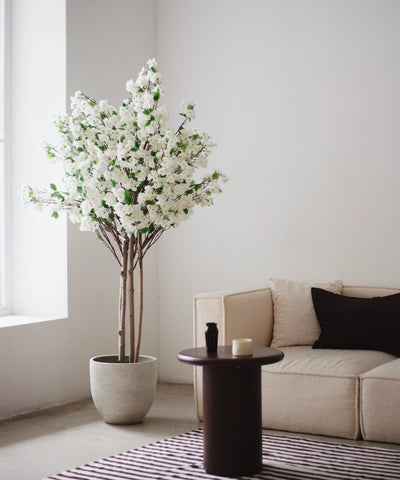 Almendro Artificial Blanco
